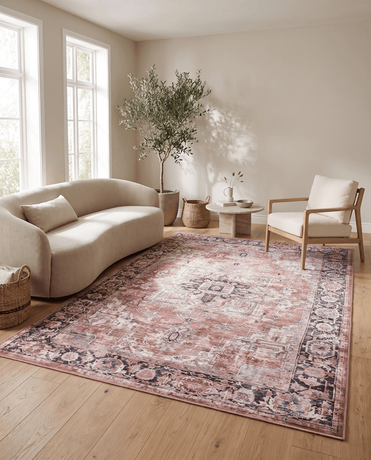 Tapis Vintage Terra Allen Roth 160 x 230 cm
